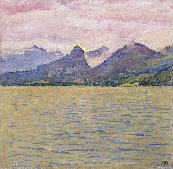 Koloman Moser Wolfgangsee oil painting picture